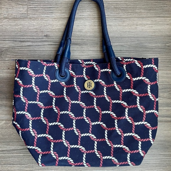 TOMMY HILFIGER Canvas Tote - Picture 1 of 5